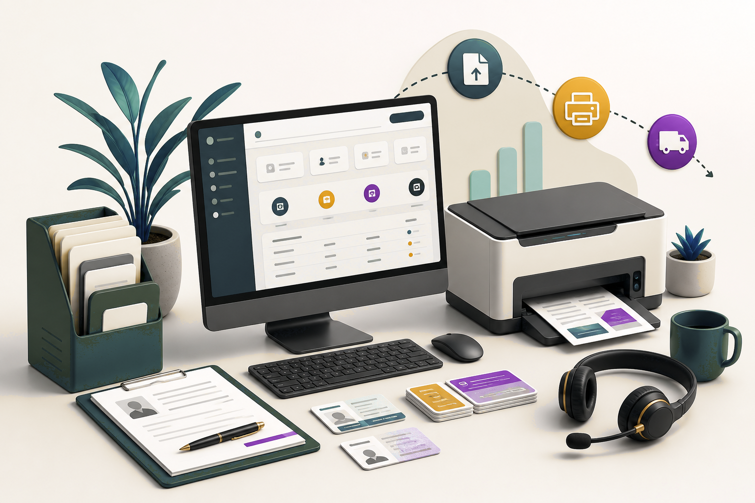 Easy PRINT PORTAL support and print operations